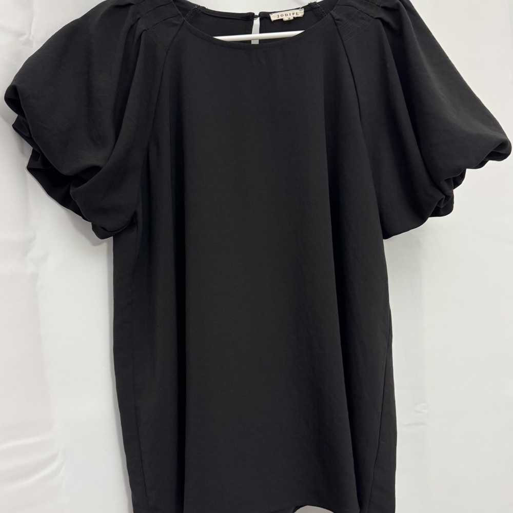Elegant Black Women's Top
